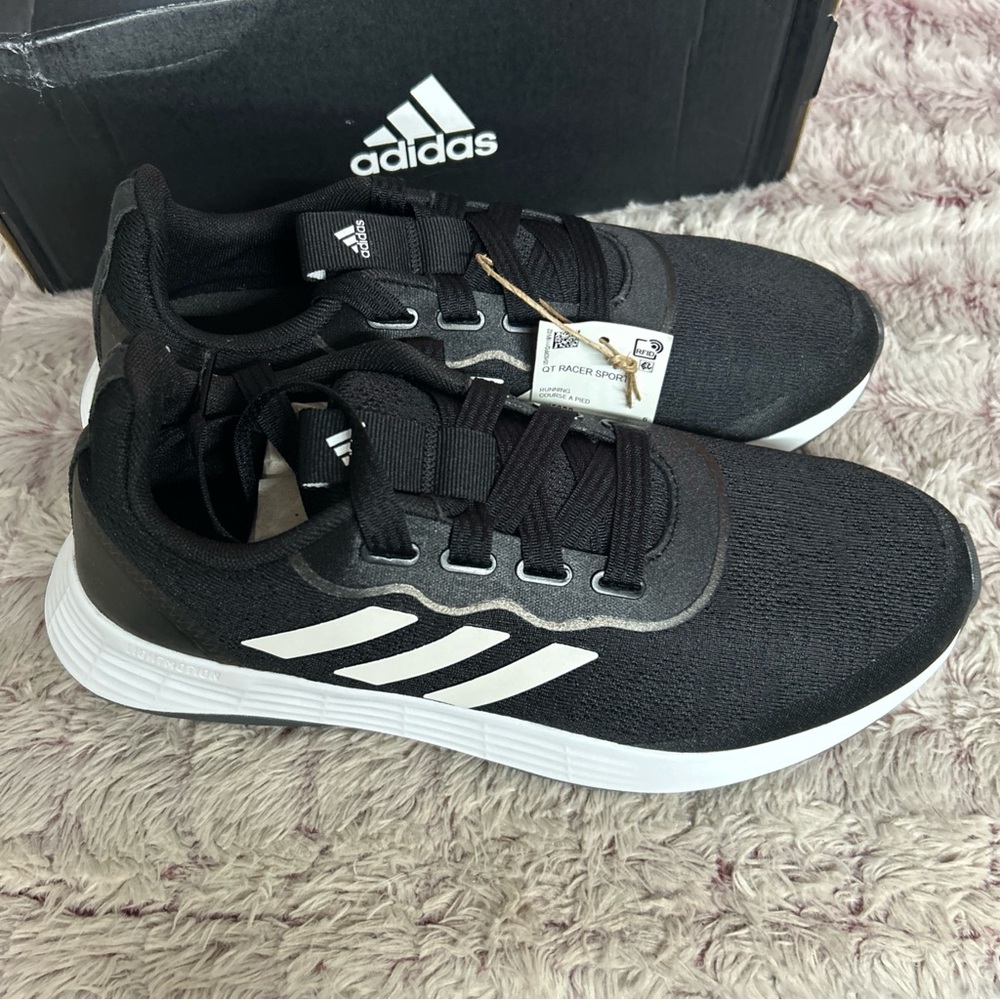 Women Adidas Racer Sport Sneakers Size 7.5
